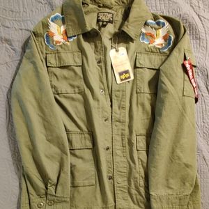 ALPHA INDUSTRIES BDU W/ EMBROIDERY JACKET